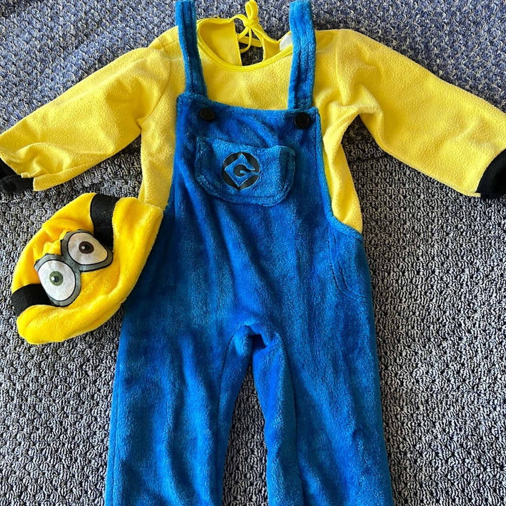Minions Toddler Halloween Fleece Costume